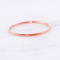 Dainty Rose Gold Filled Stacking Ring 1mm
