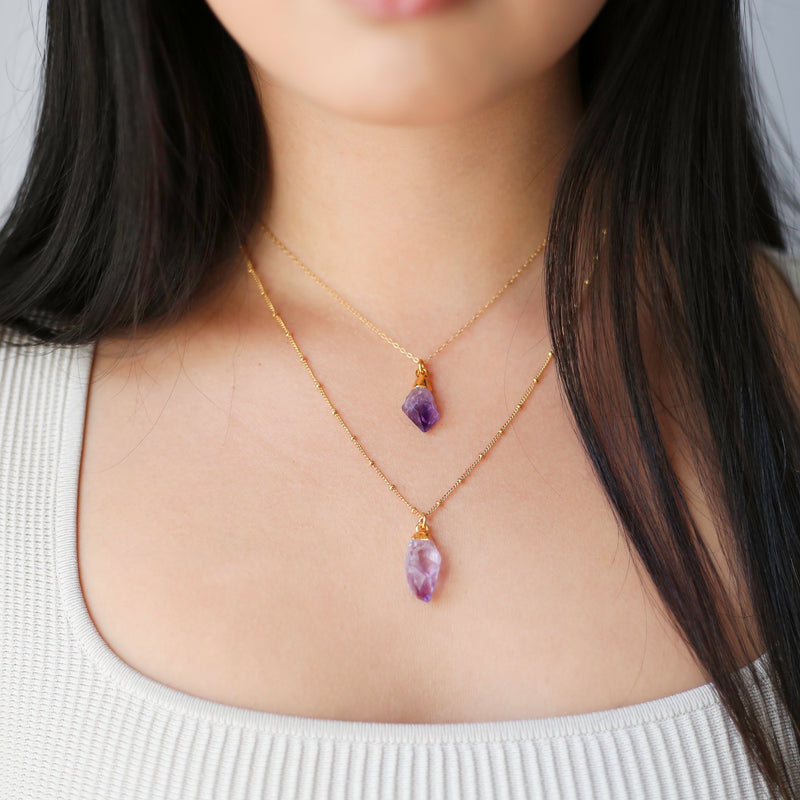 14k Layering Chains necklace in gold-filled, view 6 of 9