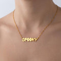 Spooky Word Necklace