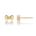 Bowtie Pasta Stud Earrings