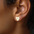 Candy Heart Stud Earrings