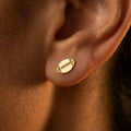 Football Stud Earrings