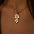 Upside Down Pineapple Necklace