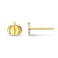 Tiny Pumpkin Stud Earrings