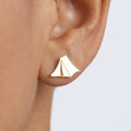Camping Tent Stud Earrings