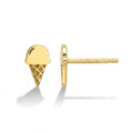 Ice Cream Cone Stud Earrings