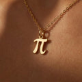 Pi Symbol Necklace
