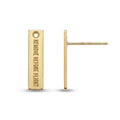 Remove Before Flight Stud Earrings