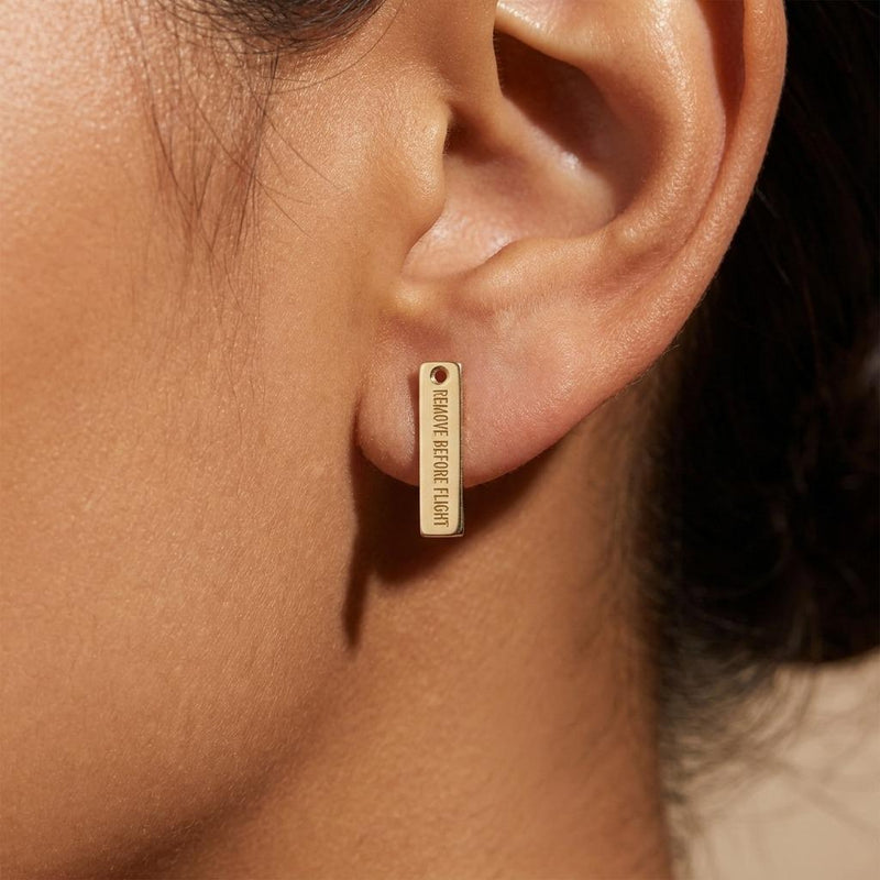 Remove Before Flight Stud Earrings (4 of 10)