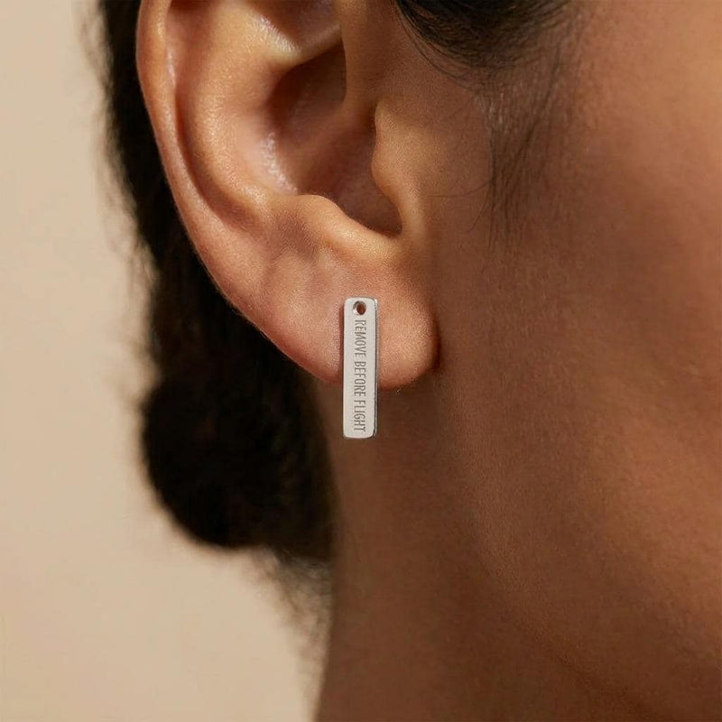 Remove Before Flight Stud Earrings (7 of 10)
