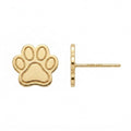 Paw Print Stud Earrings