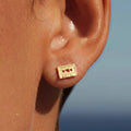 Cassette Tape Stud Earrings