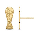 Soccer Trophy Stud Earrings