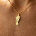 Soccer Trophy Necklace