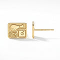 TV Dinner Tray Stud Earrings