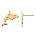 Orca Whale Stud Earrings