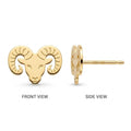 Ram Stud Earrings