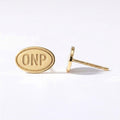 Olympic National Park Oval Stud Earrings