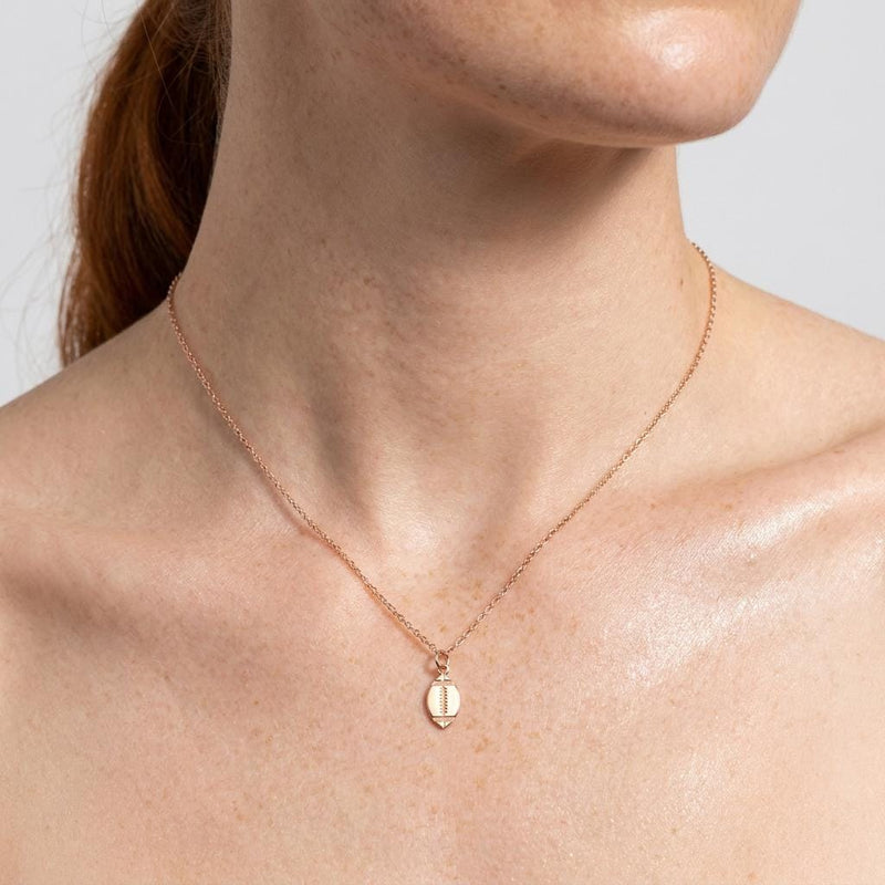 Football Necklace - handmade in Atlanta