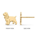Cocker Spaniel Stud Earrings