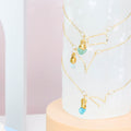 Personalized Zodiac Birthstone Bracelet, Gold-Filled