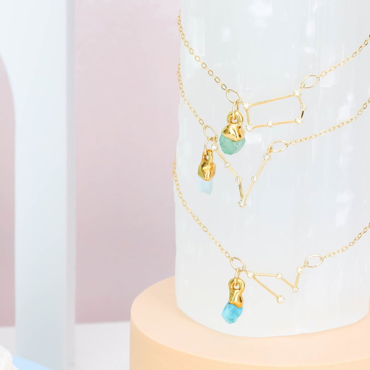 Dainty Zodiac Bracelet • Gold Filled • Personalized