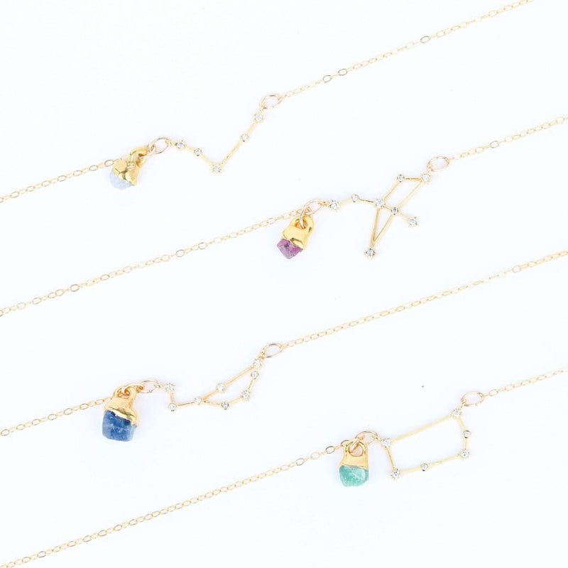 Dainty Zodiac Bracelet • Gold Filled • Personalized