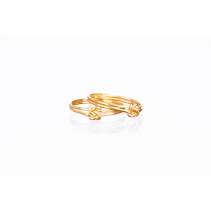 Love Knot Ring • 14k Gold Filled Infinity Celtic • Perfect