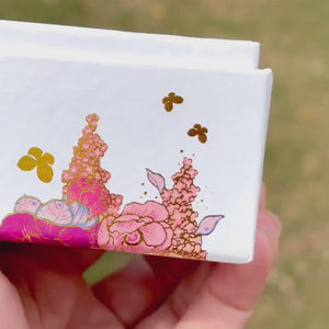 Dainty Rainbow Moonstone Earring