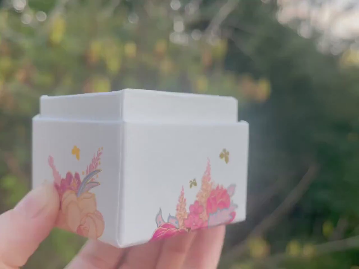 Large Raw Herkimer Diamond Stud Earrings in Yellow Gold