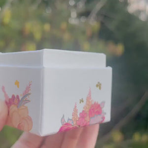 Large Raw Herkimer Diamond Stud Earrings in Yellow Gold