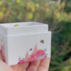 Raw Peridot Stud Earrings in Rose Gold