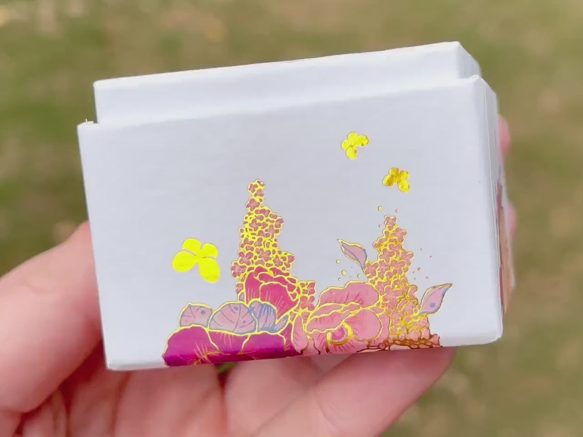 Raw Emerald Stud Earrings in Sterling Silver