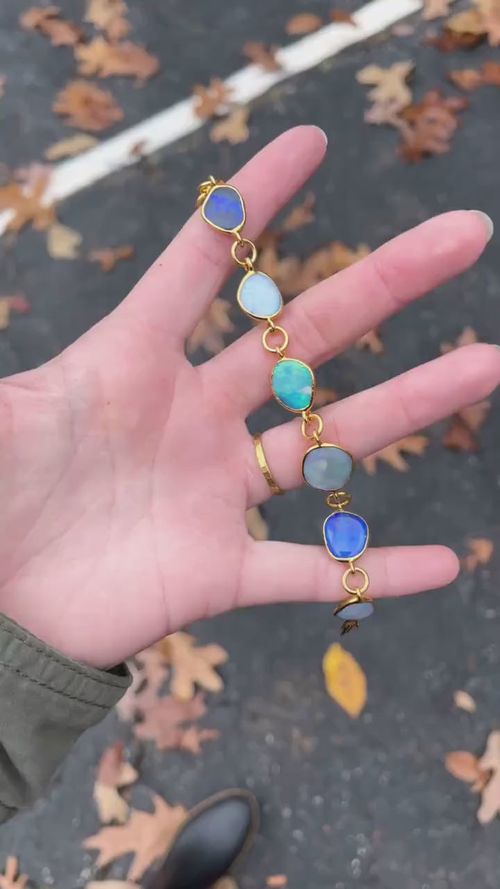 Hero Raw Australian Opal Bracelet
