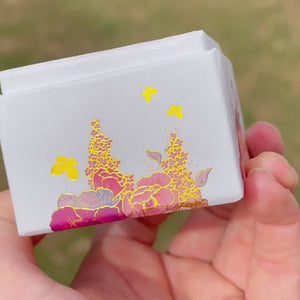 Rainbow Moonstone Stud Earrings in Sterling Silver