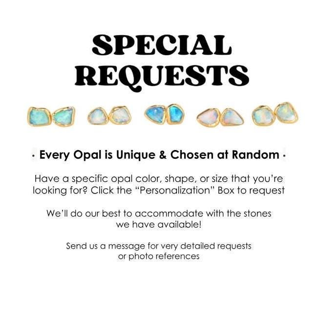 Raw Fire Opal Earrings on a white background (6 of 13)