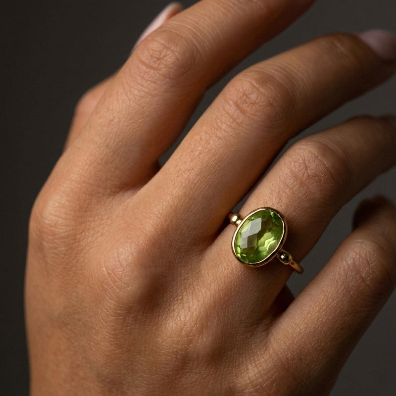 Raw Peridot Ring (13 of 14)