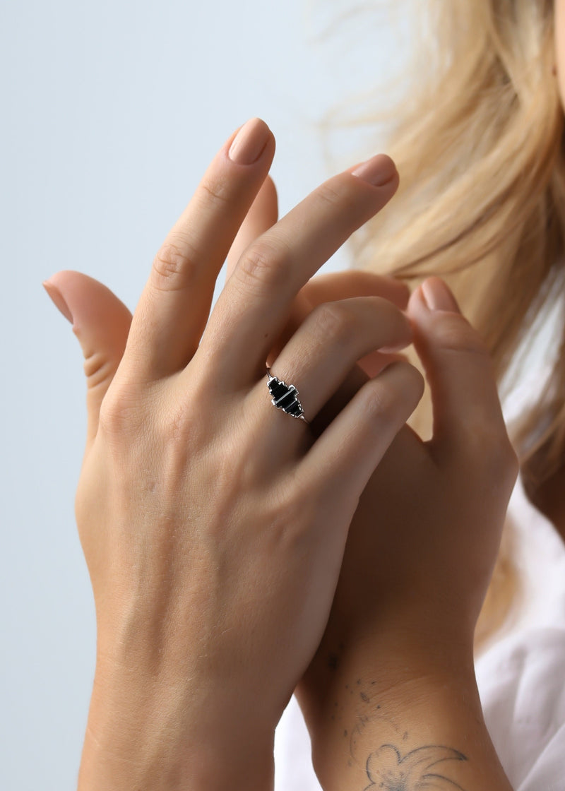 Raw Black Tourmaline Ring (5 of 12)