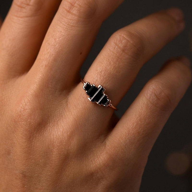 Raw Black Tourmaline Ring (7 of 12)