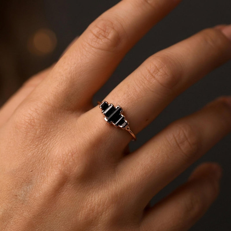 Raw Black Tourmaline Ring (8 of 12)