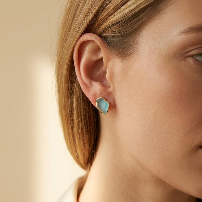 Raw Topaz Earrings (3 of 13)