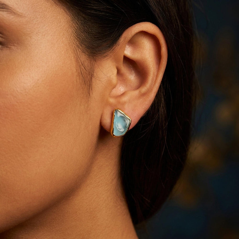 Raw Topaz Earrings (4 of 15)