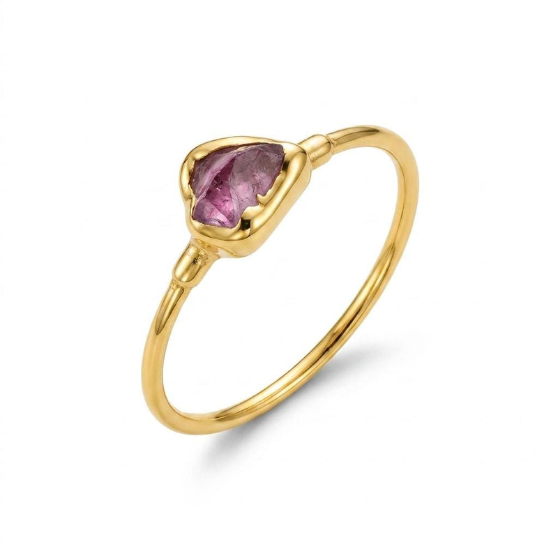 Raw Alexandrite Ring on a white background (6 of 11)