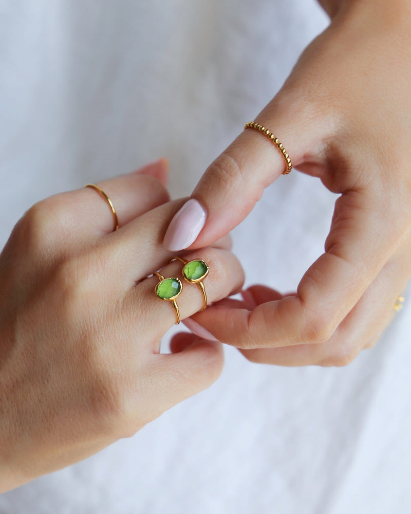 Raw Peridot Ring (4 of 10)