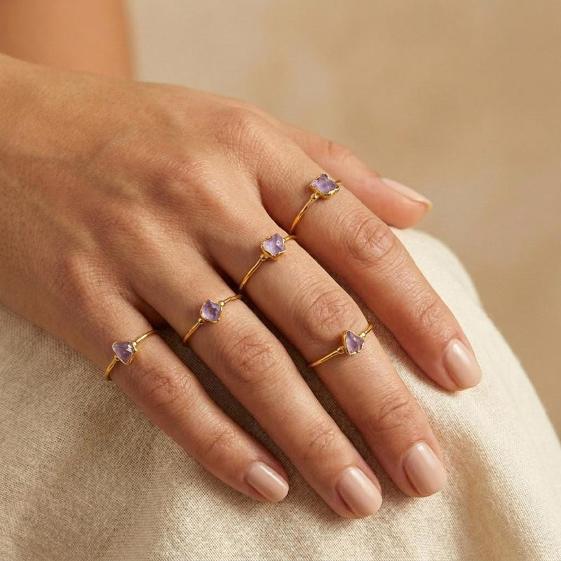 Raw Amethyst Ring (5 of 8)