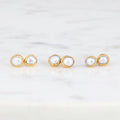 Mini Pearl Stud Earrings