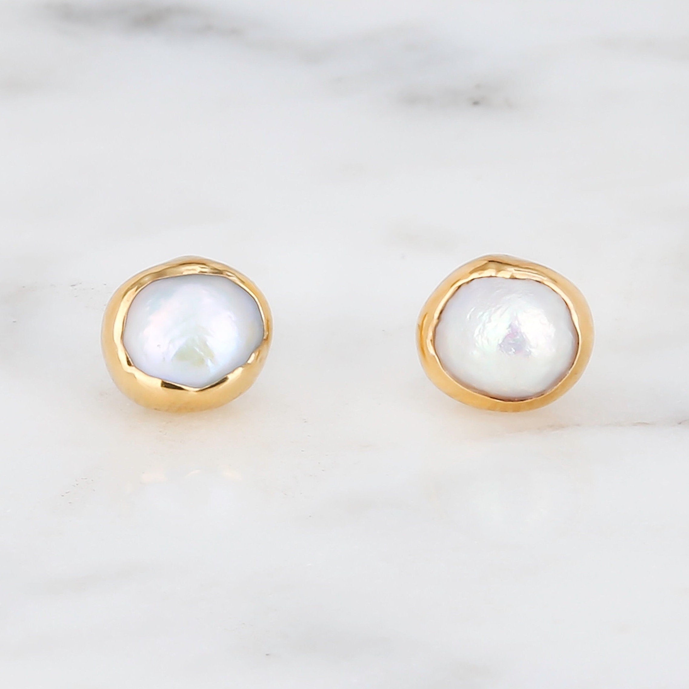 Mini Pearl Stud Earrings (2 of 9)