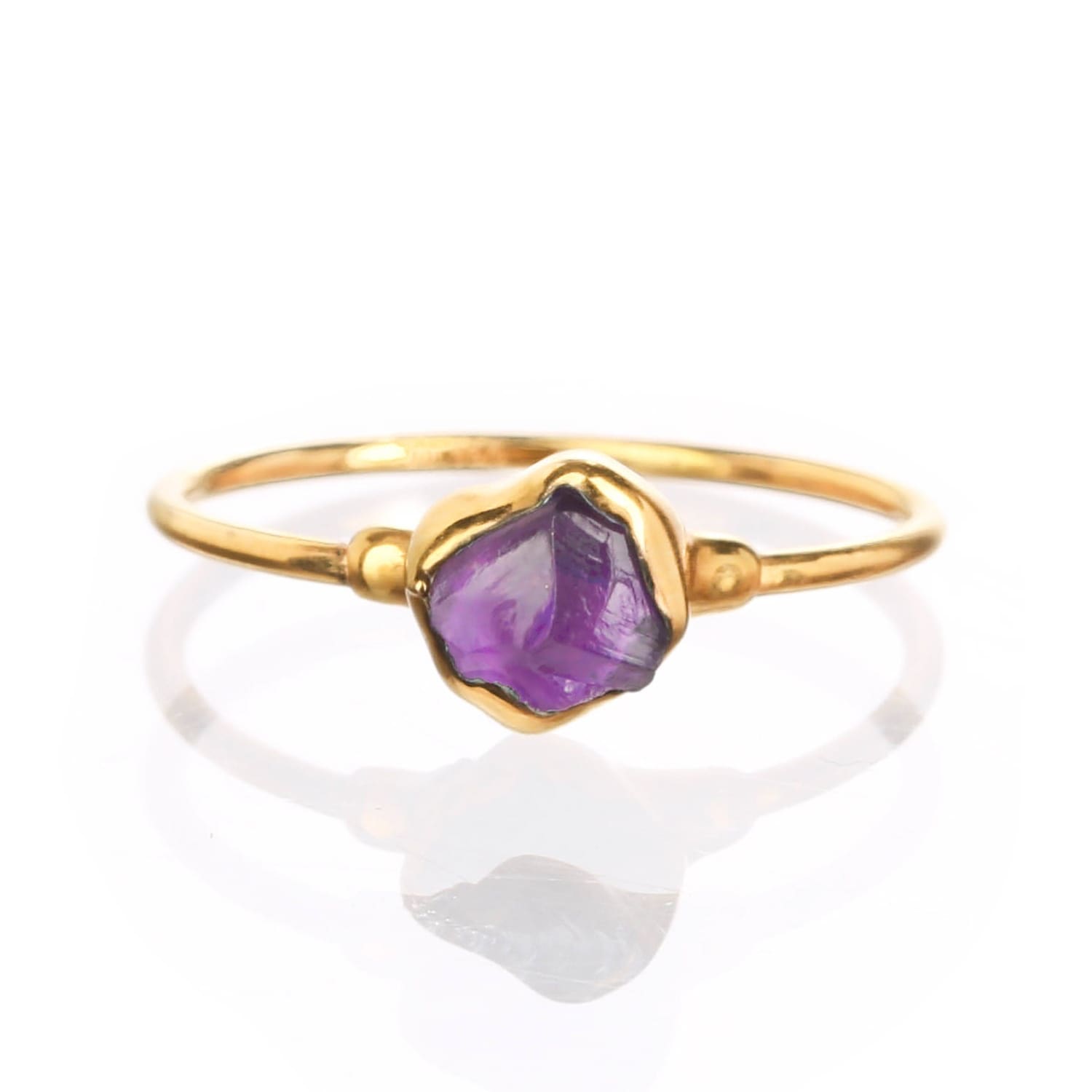Natural Amethyst Copper Wire Wrapped Gold Vintage Ring Quartz Rings Jewelry  Women - China Natural Stone Rings and Men Rings price | Made-in-China.com