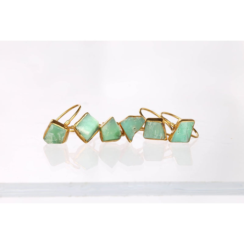 Raw Australian Jade Ring Gemstone Jewelry Rough Crystal
